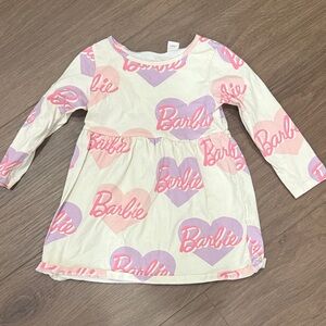 H&M Kids Barbie Heart Print Top - Pink and Purple